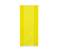 Pack of 30 Yellow Cello Party Loot Bags ~ Size 28cm x 13cm