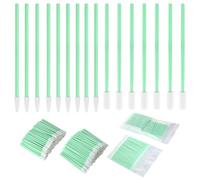 Pack of 300 Cotton Buds Cleaning Sticks, Foam Tips Cleaning Swabs, Sterile Cotton Buds, Multipurpose Foam Swabs Set for Electronics, Optics, Lens, Camera, Art, Sewing Machine