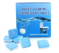 Pack of 31 Toilet Tabs, Extra Strong, Removes Dirt, Keeps the Toilet Clean, Refreshed