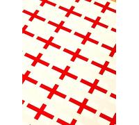 Pack of 32 Small Mini 20x12mm England English St. George's Cross Country Flag Stickers Sticky Labels