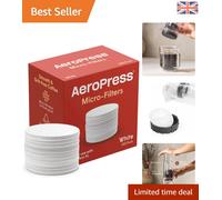 Pack of 350 High-Performance Filters for Aeropress - Smooth Brewing Experience