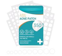 Pack of 350 Pimple Patches, Invisible Hydrocolloid Acne Pimple Patch with Tea Tree Oil, Acne Plasters, Waterproof & Breathable Absorptions Acne Patches