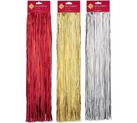 Pack of 36 - Christmas Decorative Tinsel Red/Gold/Silver Lametta