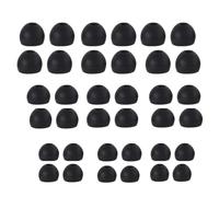 Pack of 36 Flexible Tips for Comfortable Earphone Tips Replacement Silicone Earphone Ear Tips for Various Earphones