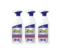 Pack of 3Flash Professional Bleach Spray 3 x 750ml bottles