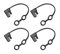 Pack of 4 2Pin Plug Replacement Weather Caps Covers Caps for Connectors for Outdoor Applications