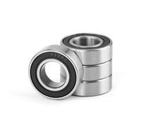 Pack of 4 688-2RS Ball Bearings Miniature Deep Groove Ball Bearings, 8 x 16 x 5 mm Skateboard Wheel Bearing with Rubber Double Sealed, Chrome Steel and Pre-Lubricated, for DIY, Inline Skates, Roller