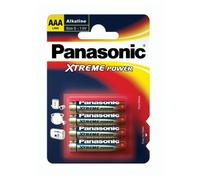 Pack of 4 AAA Panasonic Xtream Batteries