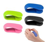 Pack of 4 Acupressure Clips, Portable Panic Attacks Aid, Skills Panic Attacks Aid, Finger Knibbling, Skills Panic Attacks for Headaches, Stress, Anxiety, Anxiety and Tension