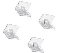 Pack of 4 Adjustable Window Restrictors with Portable Designs High Strength for Home Security and Ventilation Control Window Stoppers
