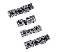 Pack of 4 Anti Front Camera Covers with Ultrared Rays Transmission Capability Ensuring Clear Imaging for Photography Scratch Proof Camera Protectors