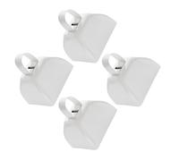 Pack of 4 Antirust Cheering Instruments Cowbell Set for Rallies Pet Collar Tracking Devices and Party Fun Additions Noise Makers