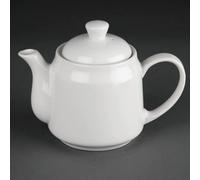 Pack of 4 Athena Hotelware Beverage Pots 430ml Porcelain