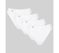 Sloggi Basic+ Tai 4P, White, Size 8, Women White