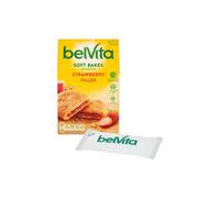 (Pack Of 4) Belvita Breakfast Soft Bakes Strawberry x5 250g