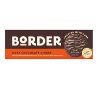 (Pack Of 4) Border Dark Chocolate & Ginger Biscuits 150g