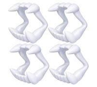 Pack of 4 Children's Vampire Teeth, Vampire Teeth for Halloween, Carnival, Vampire Costume Accessory for Boys and Girls