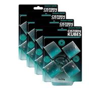 (Pack of 4) Cistern Cubes 4pk - Ocean Fresh - Simply Place a Cube in the Cistern to Help Freshen and Clean With Every Flush - Easy to Use and a Convenient Way to Maintain Freshness in Your Bathroom