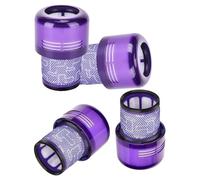 Pack of 4 Compatible Dyson Filter V11 Replacement | Compatible with Dyson V11 & V15 Absolute, Animal & Total Clean | Absolute Washable & Reusable Filter | Replaces Part # DY-970013-02.