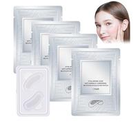 Pack of 4 Dissolving Microneedle Eye Patches for Wrinkles - Dissolving Microneedle Eye Masks with Hyaluronic Acid & Peptides - Anti-Ageing, Reduce Dark Circles, Puffiness & Fine Lines