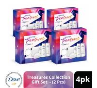 Dove Women's Treasures Collection - Gift Set - 4 Piece | Size: 4 Pack
