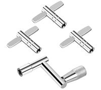Pack of 4 Drum Keys, 1 Z and 3 T Drum Keys, Metal Drum Tuning Key, Drum Tuning Key for Drummer Percussion Instruments