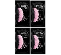Pack Of 4 Dylon Fabric & Clothes Dye Hand Wash Only - 07 Powder Pink