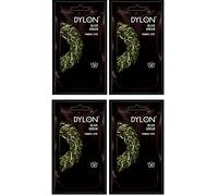 Pack Of 4 Dylon Fabric & Clothes Dye Hand Wash Only - 34 Olive Green
