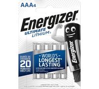 Pack of 4 Energizer AAA ULTIMATE Lithium Batteries LR03 FR03 L92 Digital Camera