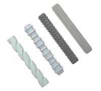 Pack of 4 Friendly Silicone Pen Holders Sleeves Pencils Grips Designed for Safe and Soft Hold and Hand Pressure Relief Multipurpose Silicone Grips Suitable for Pencil and Marker