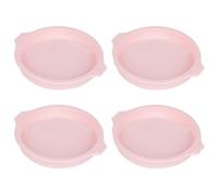 Pack of 4 Functional Silicone Cake Molds Silicone Round Molds Suitable for Making Cakes Coasters and Handmade Soaps Cake