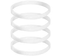 Pack of 4 Gaskets White Rubber Sealing O-Ring Replacement Part for Nutri Ninja Blender Model BL455, BL455-30, BL 580...