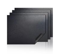 Pack of 4 Geebymol Oven Liner, 40cm x 33cm, Oven Liners for Fan Assisted Ovens, Non Stick BBQ Mats for Gas Grill, Baking Mat, Easy to Clean, Reusable, Convenient Baking, Protect Bottom of Oven
