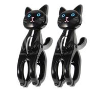 Pack of 4 Giant Clothes Pegs, Cat Clip, Large Sturdy Towel Clips, Cat Shaped Beach Towel Clips, Keep Your Towel Blowing Away From Blowing Away For Beach Towel, Bath Towel, Carpet