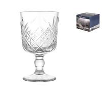 Pack Of 4 Goblets Brand Pasabahce Timeless Line Multiuse 32 Cl