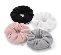Pack of 4 Hair Bands with Zip Travel Gadget Holiday Must Have