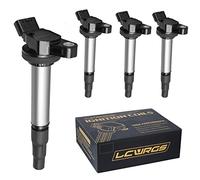 Pack of 4 Ignition Coil Compatible with 1.8 L4 Toyota Corolla Prius Matrix Scion XD 1.8L 2009 2010 2011 2012 2013 2014 2015 2016 2017 Coils Set OE# UF596 C1714 90919-02252