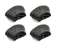 Pack Of 4 Inner Tubes Fits Tyre Size 145x7.00-6 145x70-6 145/70-6 Sit Down Lawnmower 6 inch 6'' Compatible Replacement With Countax Westwood 90 Degree Bent Valve Schrader