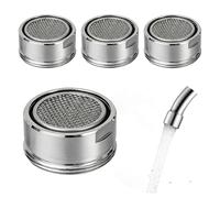Pack of 4 Kitchen Tap Aerator | 24mm Tap Filter Nozzle with Gasket | Head Faucet Aerator Replacement Parts for Kitchen Bathroom Shower Sink Tool Regulator Flow Water Saver