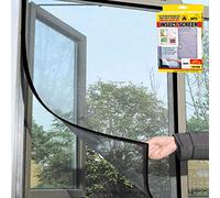 Pack Of 4 Large Window Mesh Screen - Anti Bug Netting, Keeps Out Unwanted Bugs | Keeps Out Fly's, Mosquito's, Moths & More | Summer, Heatwave, Night, Easy Installation