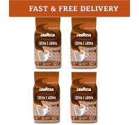 (Pack Of - 4) Lavazza Crema e Aroma Roasted Coffee Beans 1kg