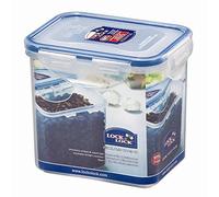 Locknlock Classic Clear Rectangular Plastic Reusable Airtight Food Storage Container 850Ml