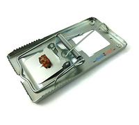 Pack of 4 made2catch Classic Metal Rat Traps Fully Galvanized - Humane Snap Traps That Work, Durable, Reusable and Effective