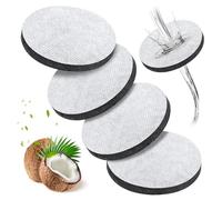 Pack of 4 MicroDisc Water Filter for Brita Fill and Go Water Filter Bottles Carafes, Water Filter Cartridge Reduce Chlorine, Microparticles and Other Impurities, Water Filter Cartridges