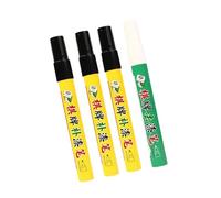 Pack of 4 Multiple Color Game Board Repair Pen Scratch Cover for Chess Mahjong with Quick Drying Waterproof Formulas Fast Drying Scratch