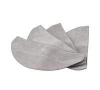 Pack of 4 or 10 Microfiber Mop Cloths for Vyzzle D10 Robotic Vacuum Cleaner Replacement Fits V20 Eve S Vacuum (4 PACK)