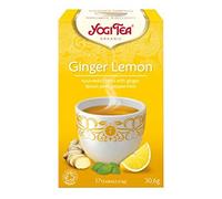 (Pack Of 4) - Organic Ancient Herbal Formula Ginger Lemon Tea | YOGI TEAS - AYURVEDIC
