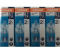 Osram HALOPIN PRO 48 W Halogen Capsule Bulb G9, 230 V, 14mm (1,2,10 & 20 PACK)