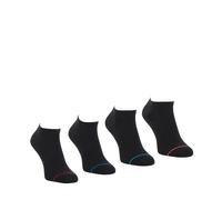Pack of 4 Pairs of Plain Socks Black