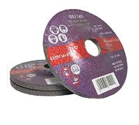 (Pack of 4) Parweld 115mm Grinding Discs for Steel (115 x 6.0 x 22.2mm) 4.5"